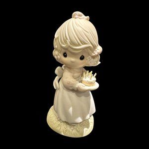 Precious Moments Porcelain Figurine "May Your Birthday Be a Blessing"